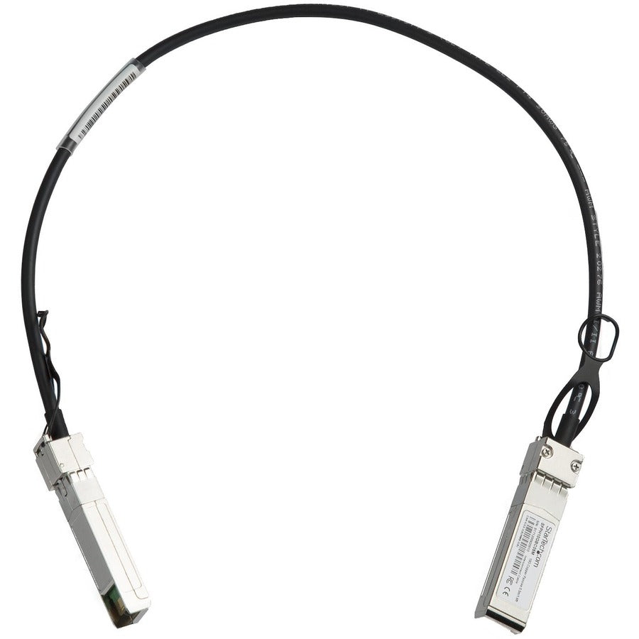 StarTech.com 0.5m 10G SFP+ to SFP+ Copper Cable for Cisco SFP-H10GB-CU1M Compatibility