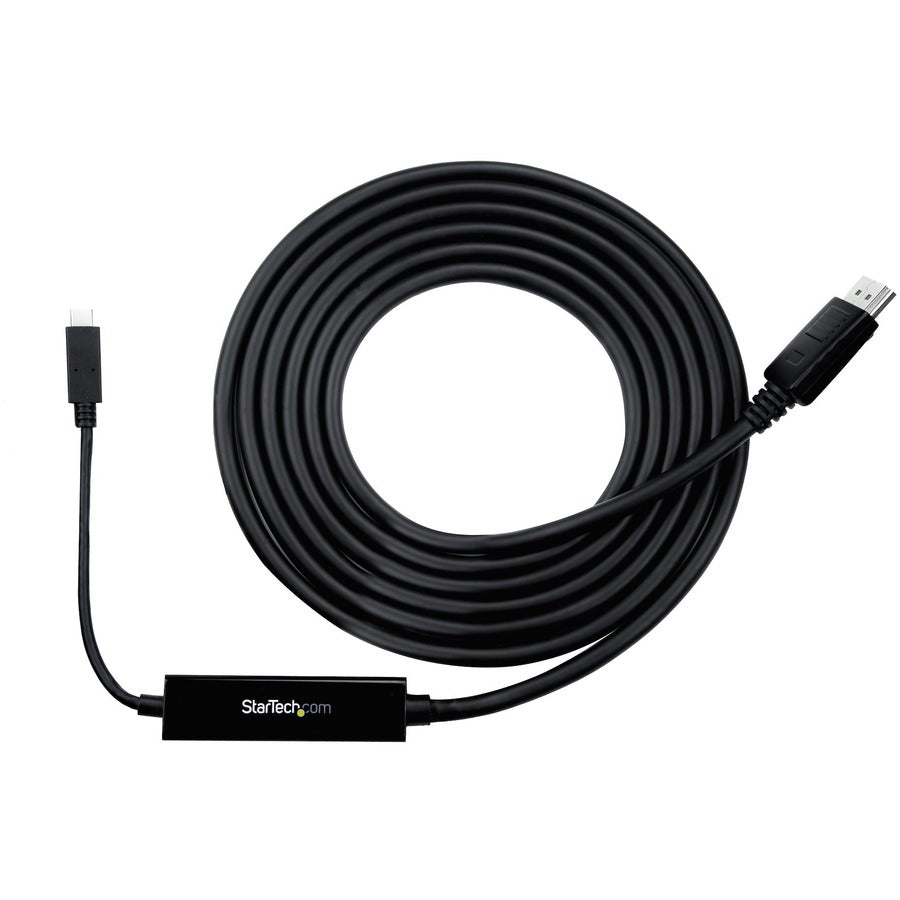 StarTech.com 9.8ft USB-C to DisplayPort 1.2 Cable – 4K 60Hz Ultra HD Video Adapter for Thunderbolt 3 & USB-C Devices