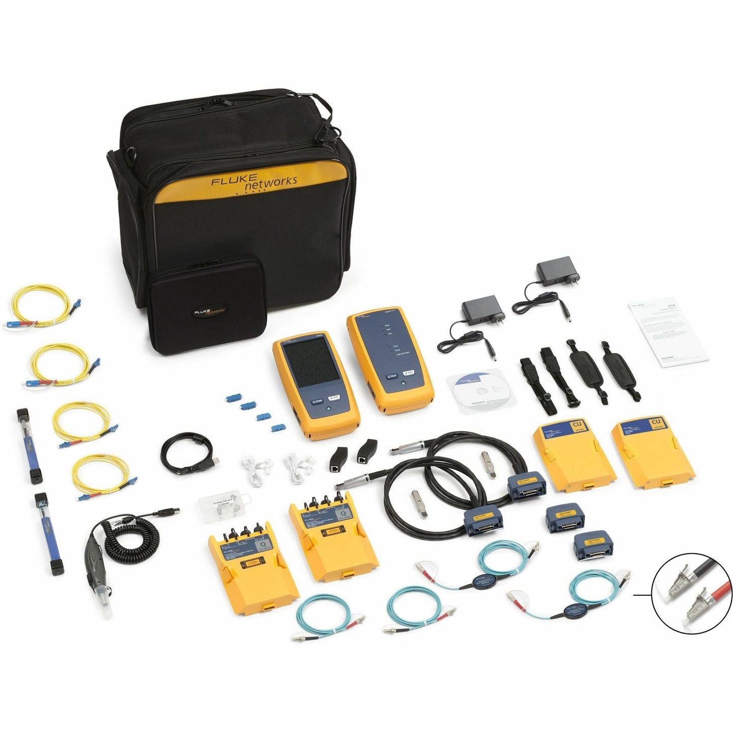 Fluke Networks DSX2-8000QI/GLD Copper Cable Analyzer for 40G Ethernet Certification