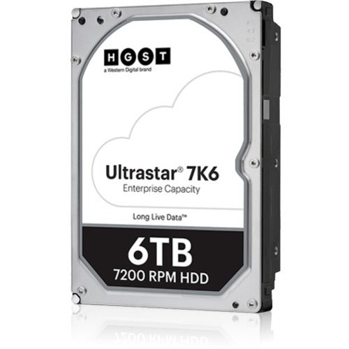 HGST Ultrastar 7K6 HUS726T6TAL4204 6TB Internal SAS Hard Drive for Data Storage and Servers