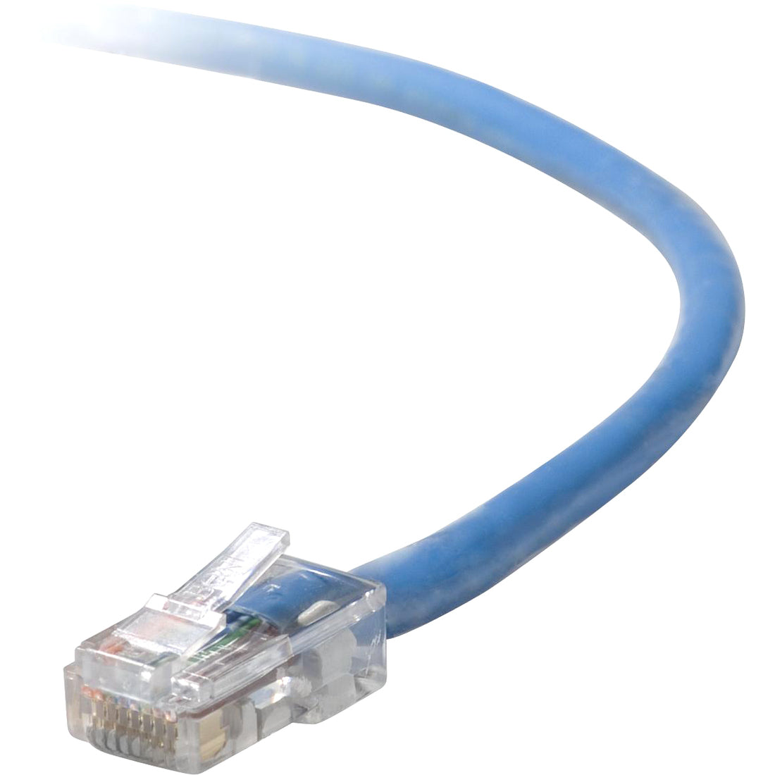 Belkin Cat. 5e UTP Patch Cable - 50 ft Blue Ethernet Network Cable for Reliable High-Speed Connectivity