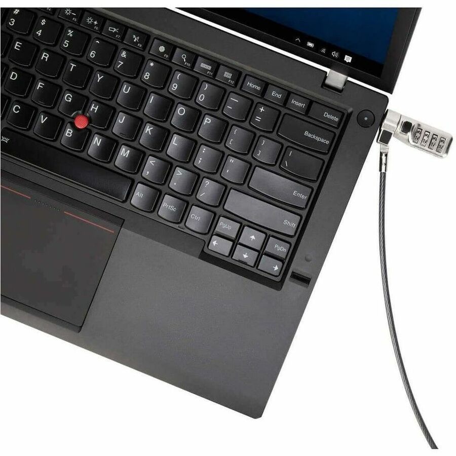 Targus DEFCON Compact Serialized Combo Cable Lock for Tablets and Slim Devices