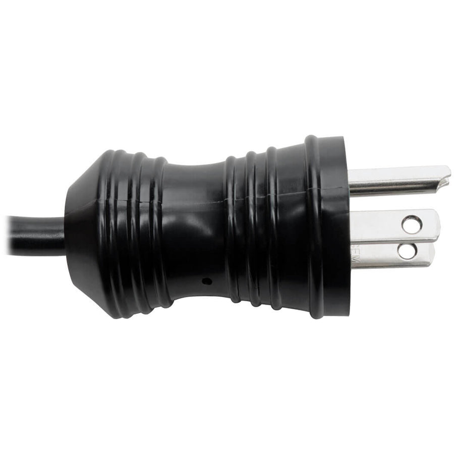 Eaton Tripp Lite Series Hospital-Grade Power Cord, NEMA 5-15P to Locking IEC C13, 10 ft, Black