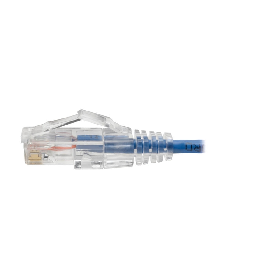 Eaton Tripp Lite Series Cat6 UTP Patch Cable, 7 ft. Blue, Snagless Molded Connectors, Gigabit Ethernet