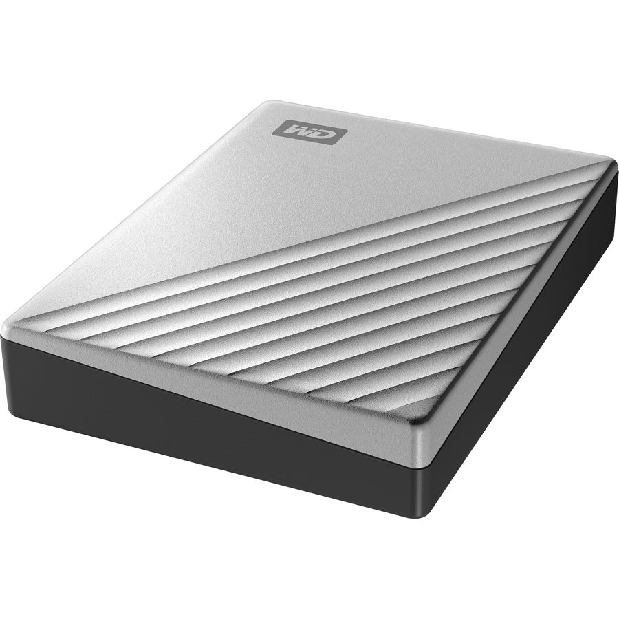 Western Digital My Passport Ultra for Mac 4TB Portable External Hard Drive – USB-C & USB 3.0 Compatible, Silver