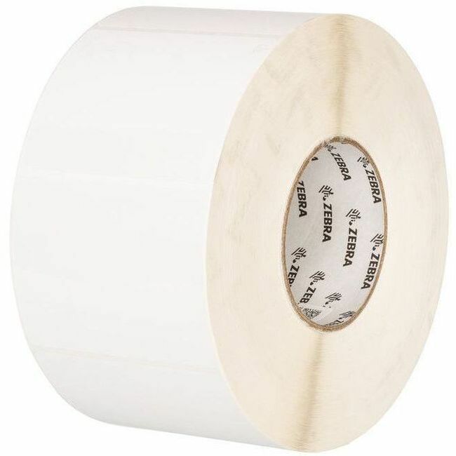 Zebra Technologies Z-Select 4000T Thermal Transfer Multipurpose Label - 4 x 4 inches, Square, White, 700 Labels per Roll