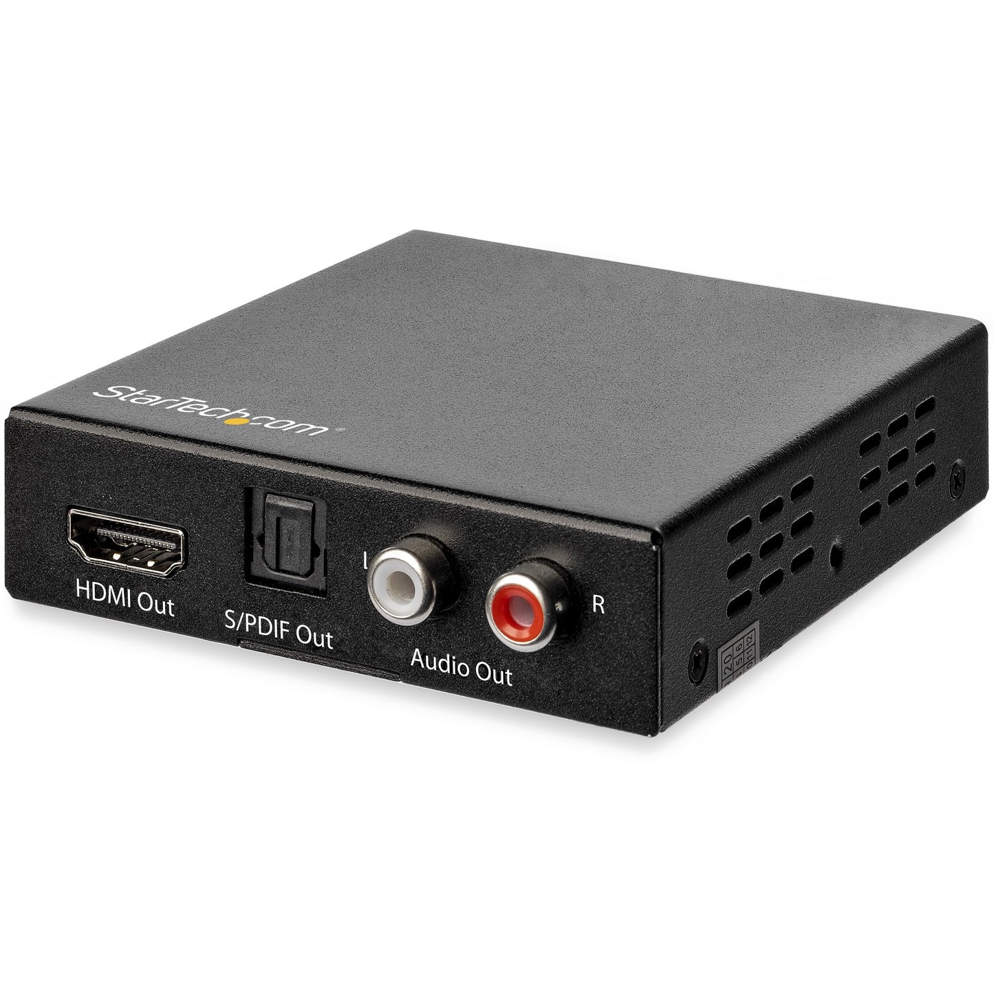 StarTech.com HDMI Audio Extractor HD202A - 4K 60Hz Support with HDR and Toslink Optical Audio