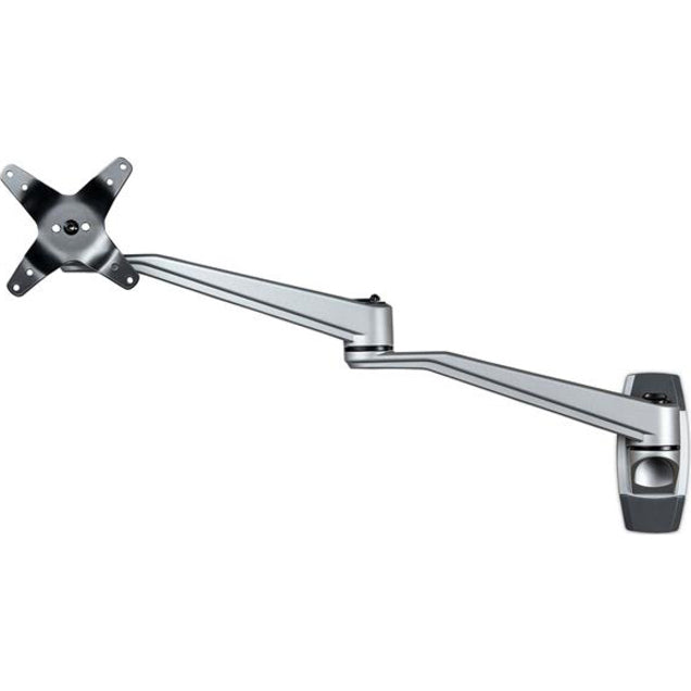 StarTech.com Wall Mount Monitor Arm ARMWALLDSLP – Adjustable 20.4" Dual-Swivel Articulating Mount for Displays up to 34"