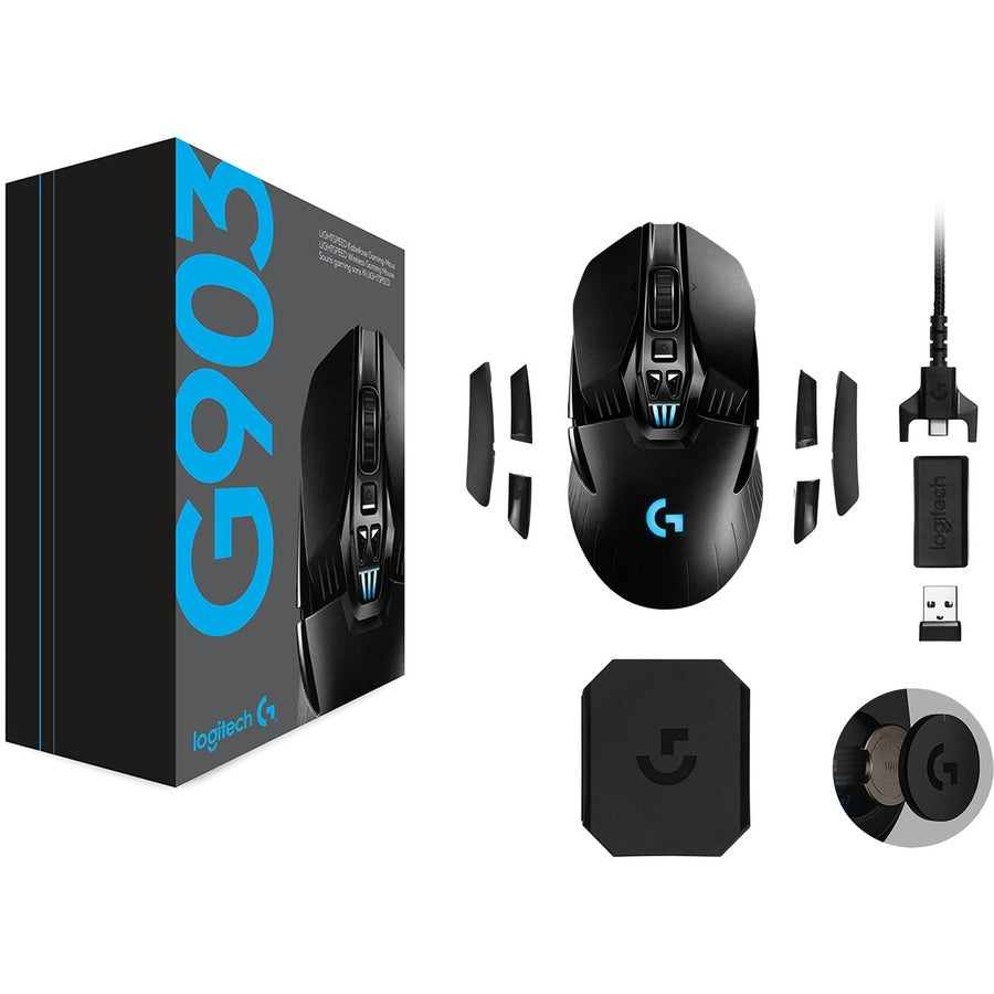 Logitech G903 LIGHTSPEED Wireless Gaming Mouse with HERO 25K Sensor and Powerplay Charging