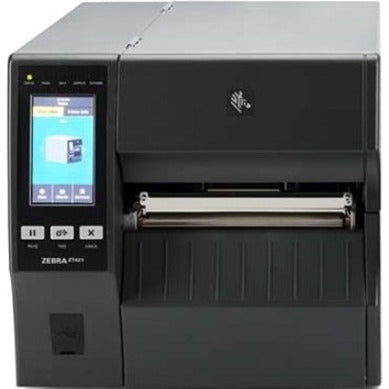 Zebra ZT421 Industrial Direct Thermal and Thermal Transfer Printer - High-Performance Label Printing with 6.6-Inch Max Print Width and 300 dpi Resolution