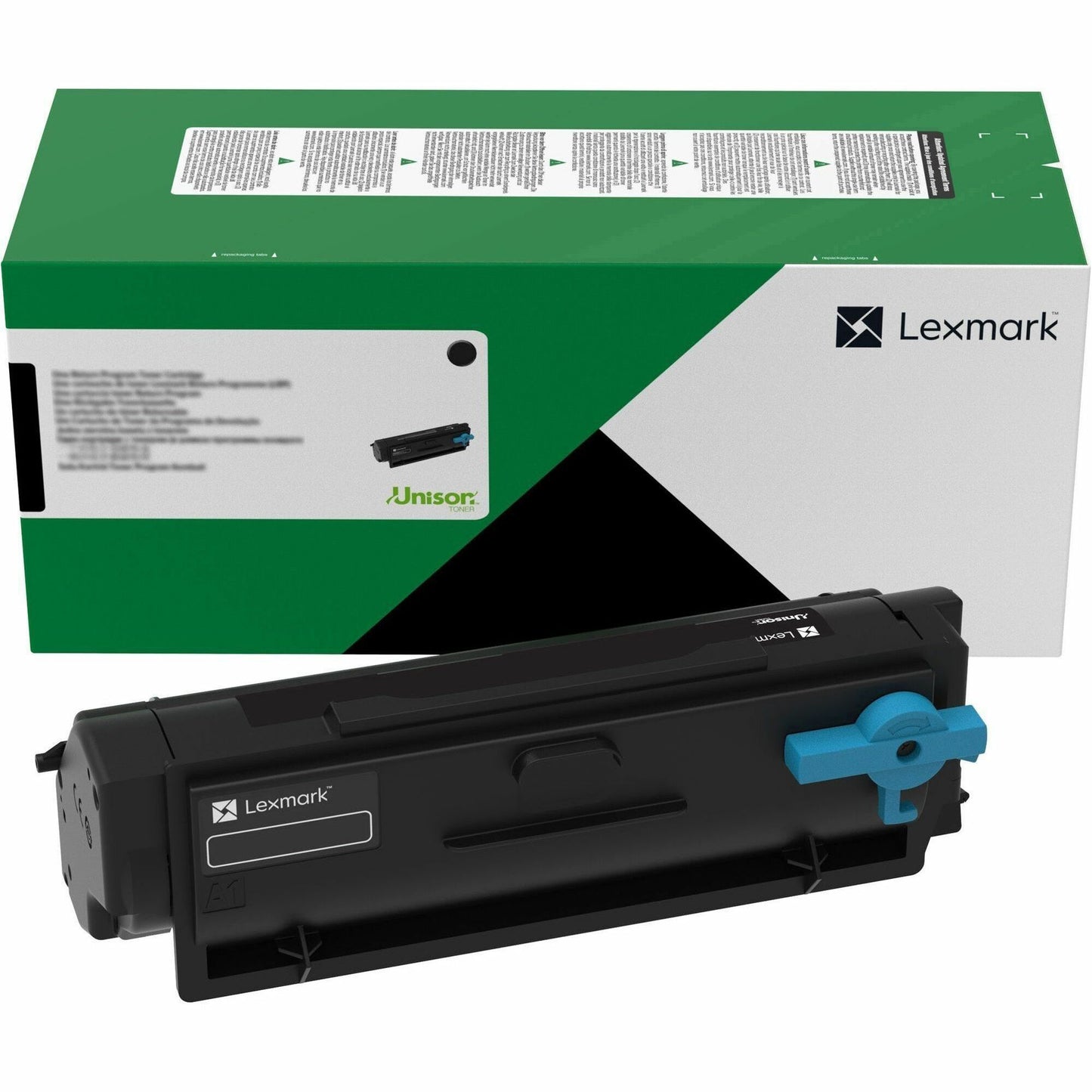 Xerox Corporation Lexmark 55B1H00 High Yield Unison Black Laser Toner Cartridge