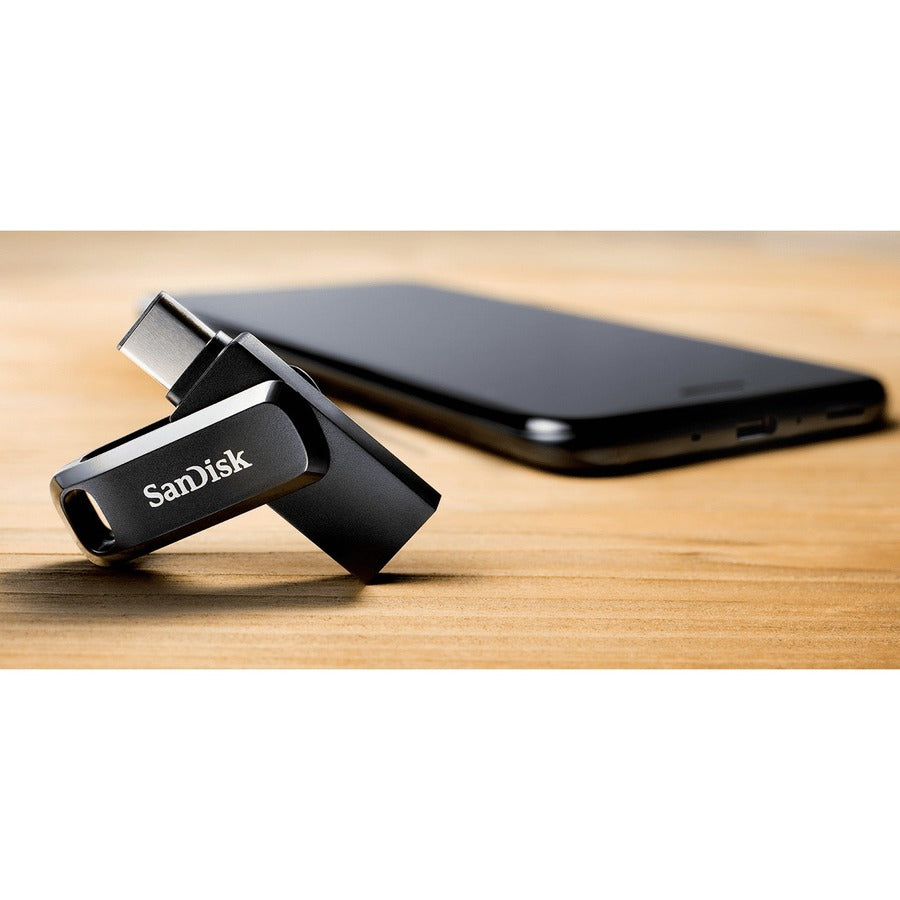 Western Digital SanDisk Ultra Dual Drive Go USB Type-C 256GB - Reversible Dual-Interface Flash Drive with Auto Backup and Fast Data Transfer