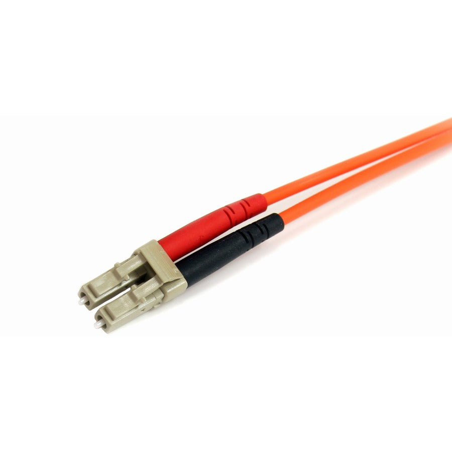 StarTech.com 5m Multimode Duplex Fiber Optic Patch Cable with LC and ST Connectors