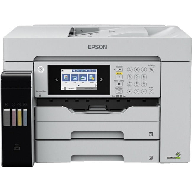 Epson WorkForce ST-C8000 Wireless Color Inkjet Multifunction Printer for Business