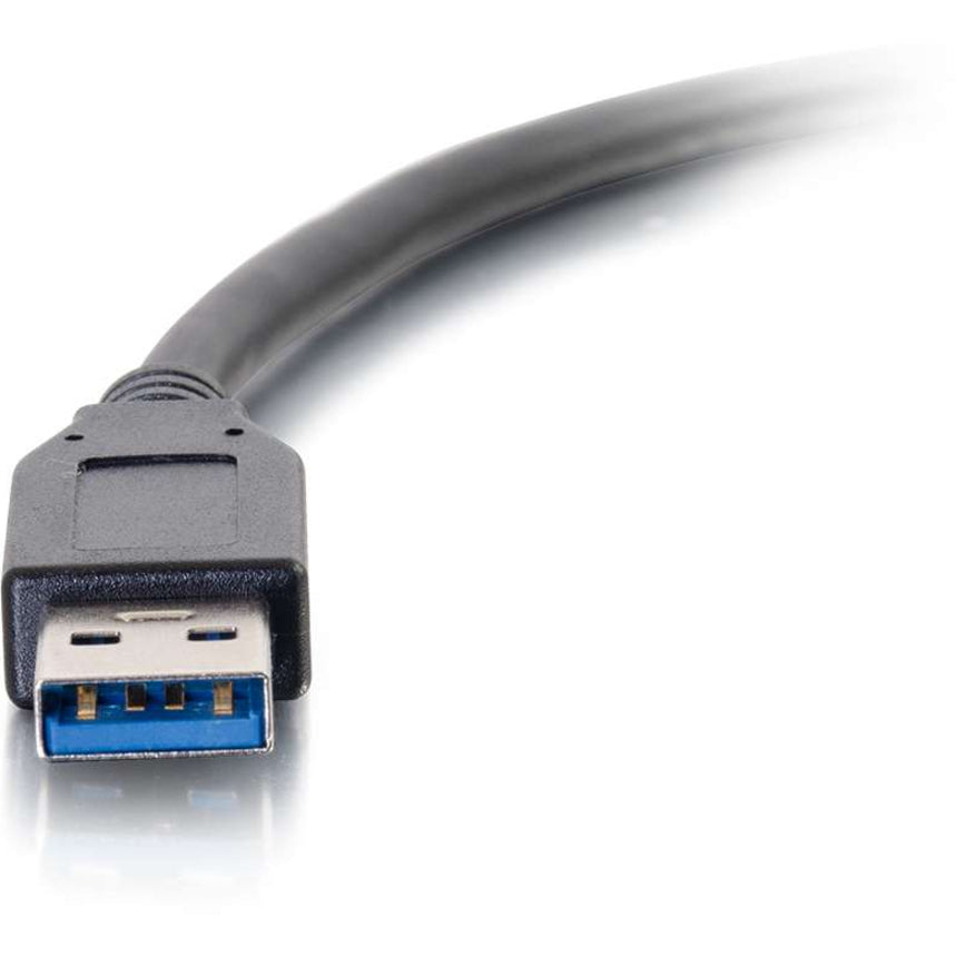 Legrand Group C2G 10ft USB-C to USB-A SuperSpeed Data Cable - 5Gbps, 3A Charging, Reversible Connector