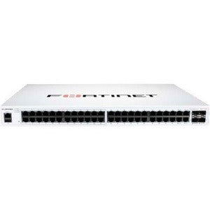 Fortinet FortiSwitch 100 FS-148F-POE Ethernet Switch with 48 PoE Ports and 10GbE Support