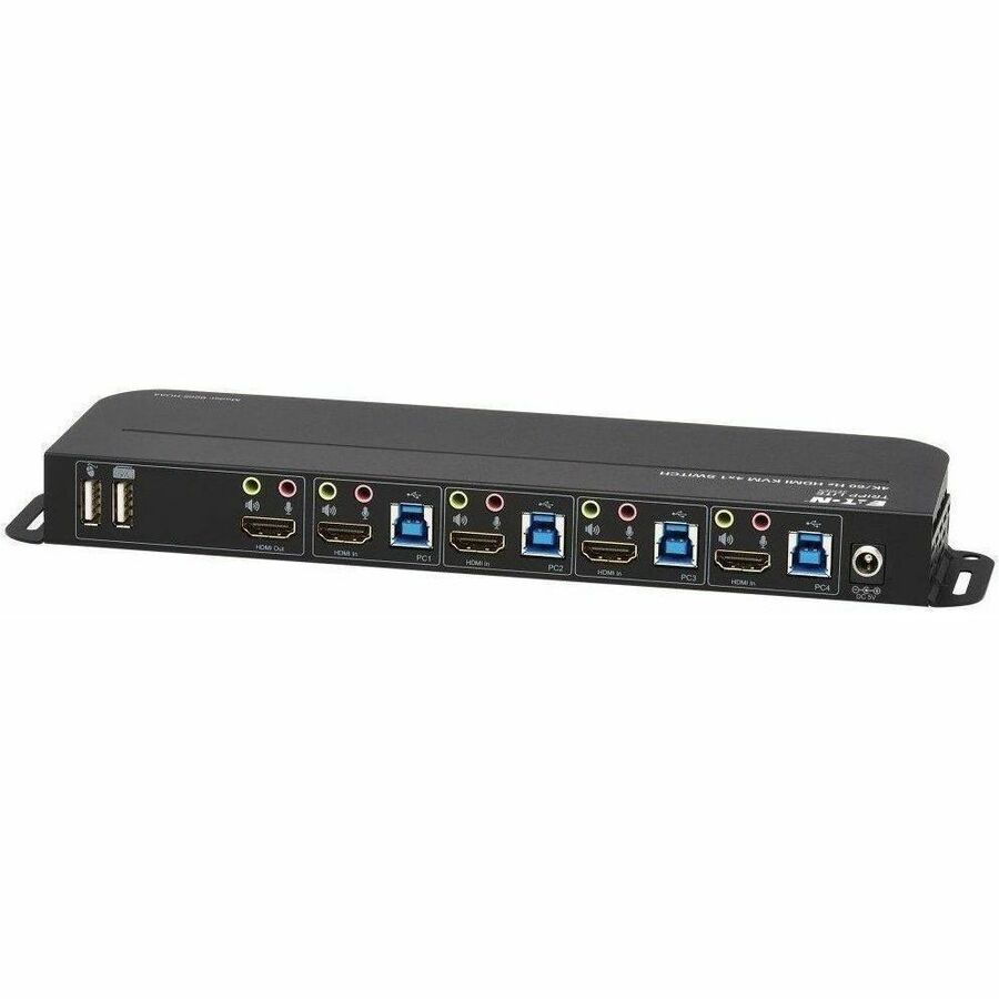 Eaton Tripp Lite Series B005-HUA4 4-Port HDMI/USB KVM Switch – 4K Ultra HD, HDR, 4:4:4 Color, USB Sharing