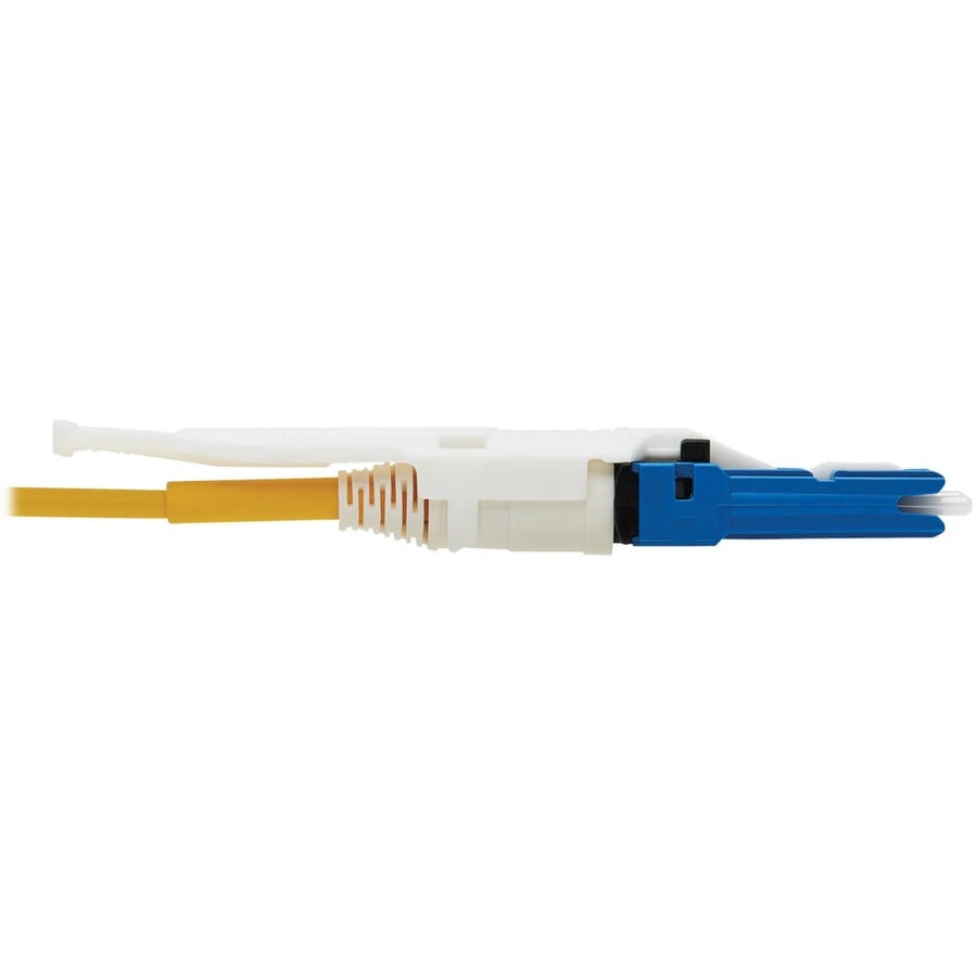 Eaton Tripp Lite Series 400G Duplex Singlemode OS2 Fiber Optic Cable N381L-10M with CS and LC Connectors, Yellow Jacket, 10 meters