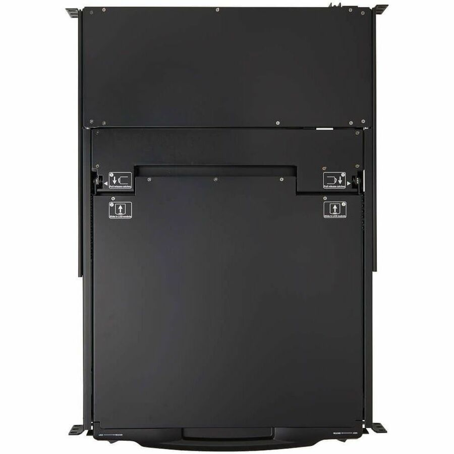 Eaton Tripp Lite Series 8-Port DisplayPort KVM Switch Console with 17-inch LCD - Rack-Mountable, Dual Rail, TAA Compliant