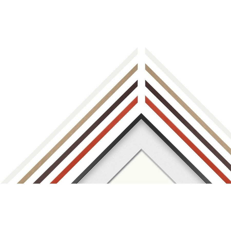 Samsung 2021 43-Inch The Frame Customizable Bezel - Modern Brown