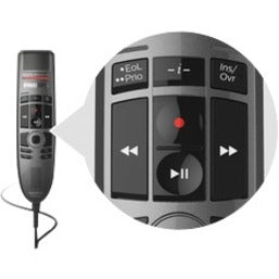 Philips SpeechMike SMP3700/00 Premium Touch Dictation Microphone with Decoupled Studio-Quality Microphone and Motion Sensor