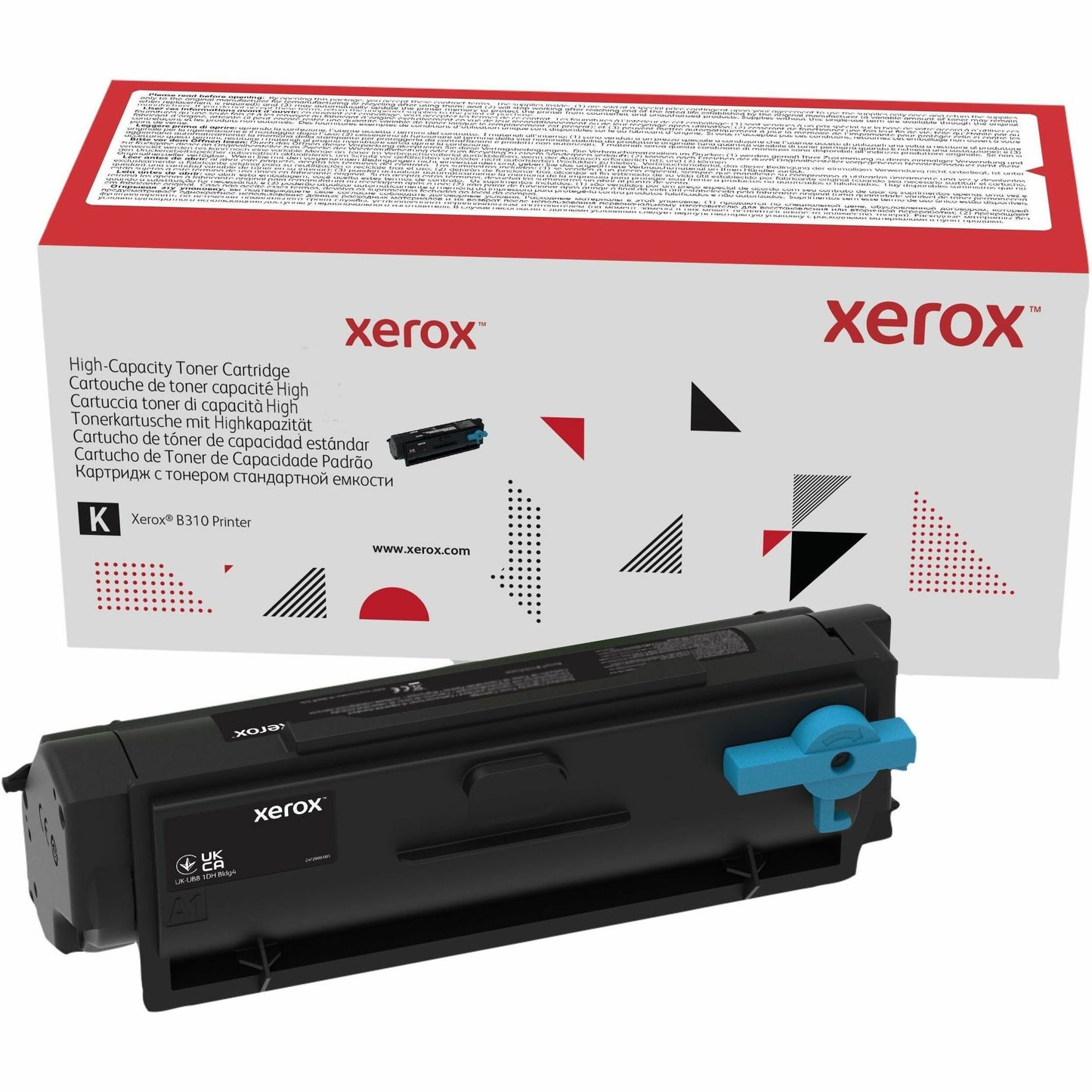Xerox Genuine 006R04377 Black High Capacity Toner Cartridge for B305, B310, B315 Printers