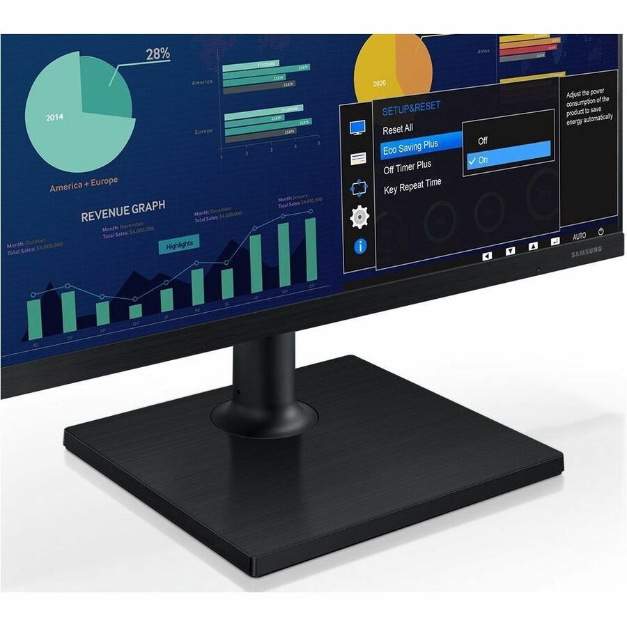 Samsung F24T454G 24-inch WUXGA LCD Monitor with VESA Mount and HDMI