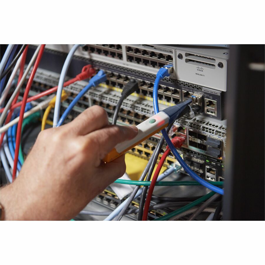 Fluke Networks FiberLert Live Fiber Detector – Compact Optical Fiber Test Tool