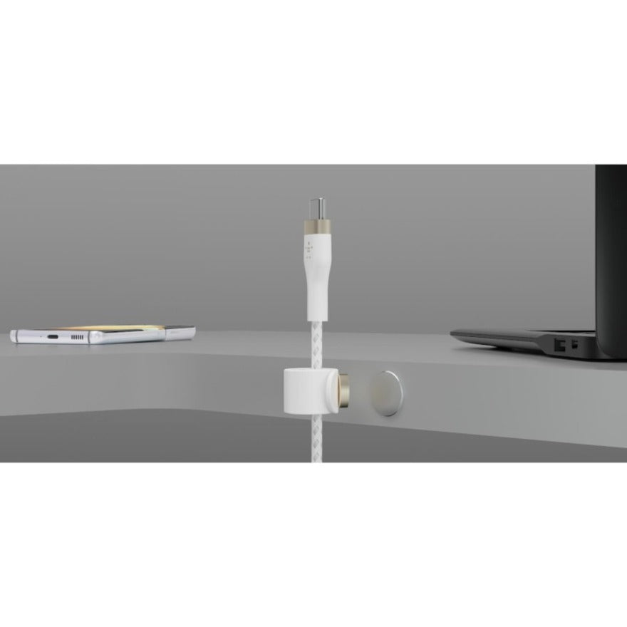 Belkin BoostCharge Pro Flex USB-C to USB-C Cable 60W for Fast Charging and Data Transfer