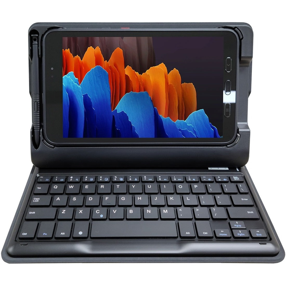 Samsung Galaxy Tab Active3 Targus GP-FPT575TGABW Keyboard Case with Folio Design in Black