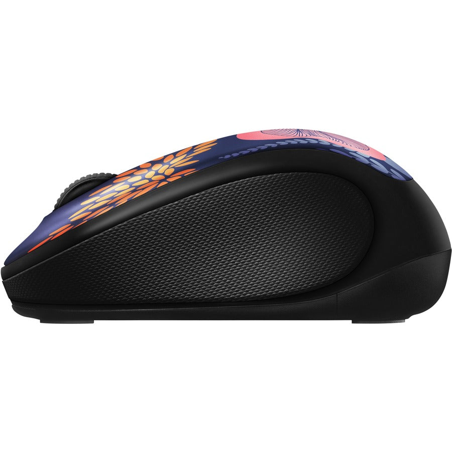 Logitech Design Collection Limited Edition Wireless Mouse with Forest Floral Pattern and Unifying Receiver