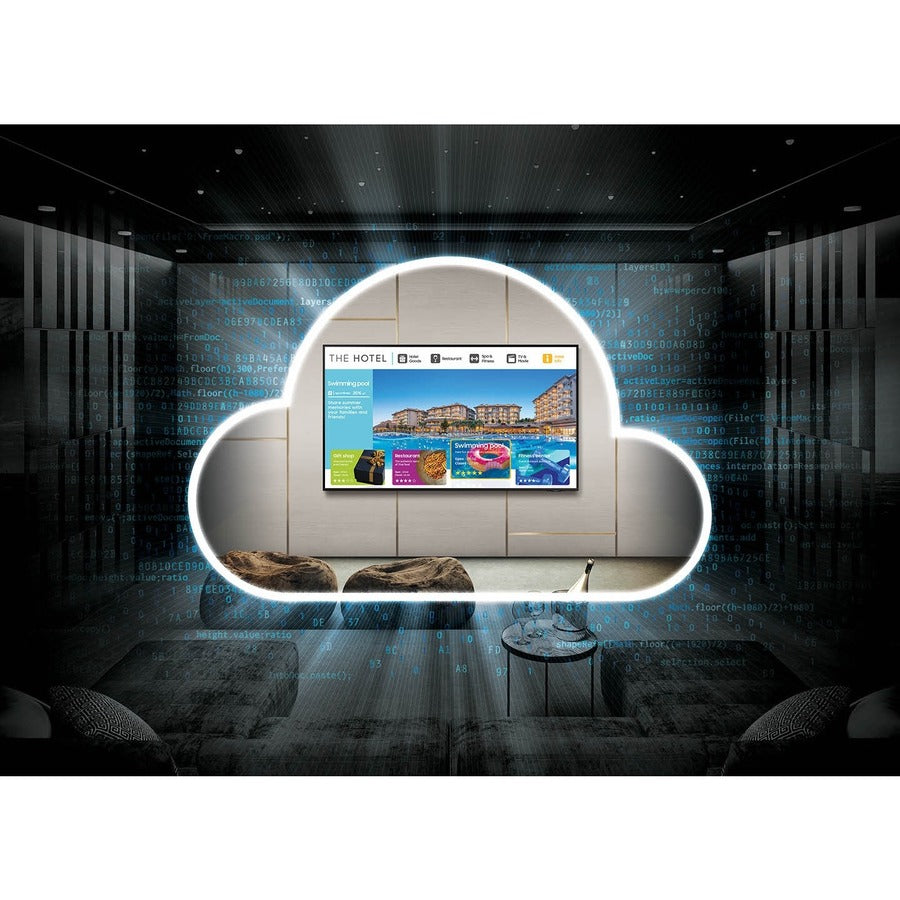 Samsung HBU8000 HG65BU800NF 65-Inch 4K UHD Smart LED-LCD Hotel TV with Dynamic Crystal Color and AirSlim Design