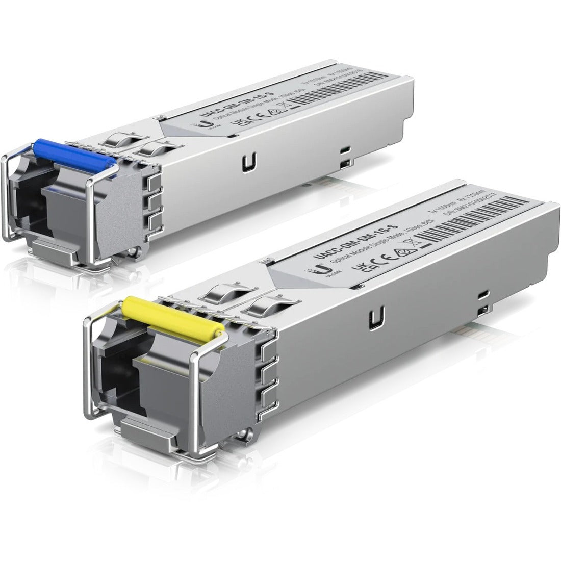 Ubiquiti Inc. SFP (mini-GBIC) Module UACC-OM-SM-1G-S-20 – 1.25 Gbps Single-Mode Optical Transceiver for 3 km Distances