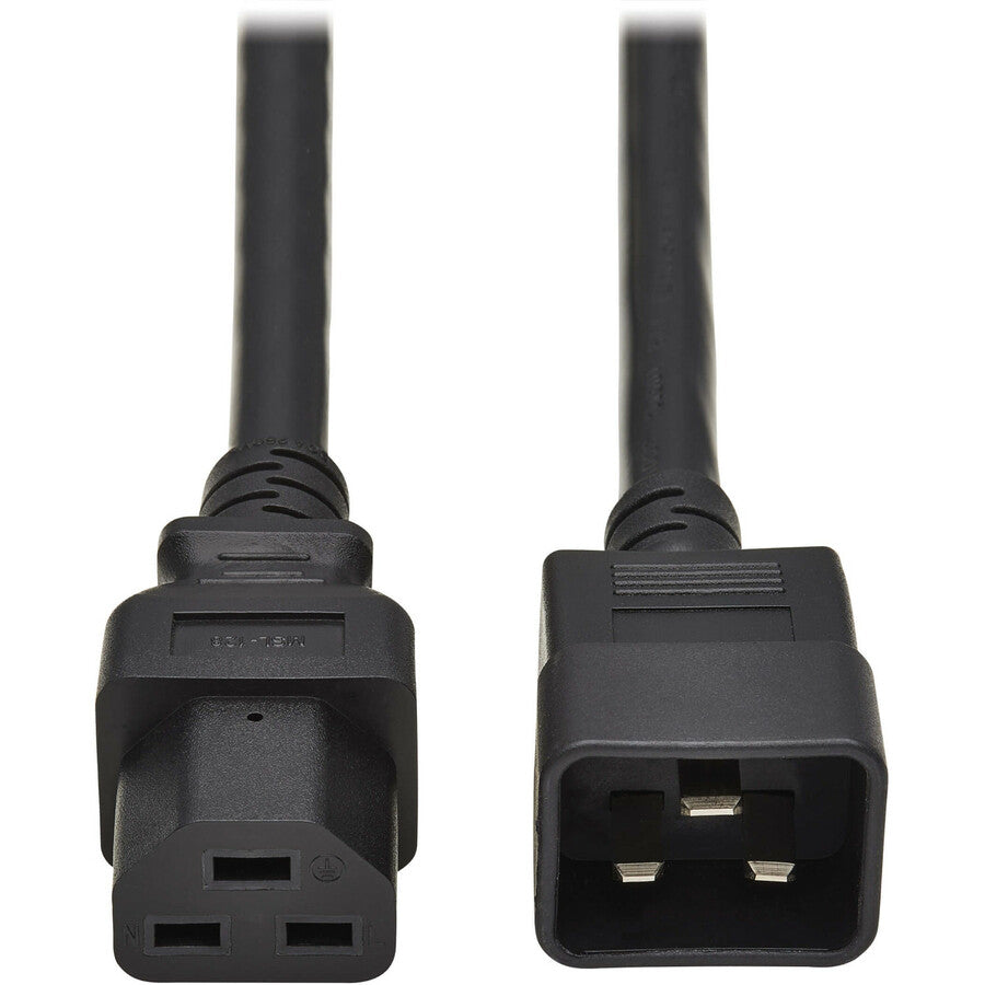 Eaton Corporation Tripp Lite P035-006 Heavy-Duty Power Cord, C20 to C21, 20A, 250V, 6 ft