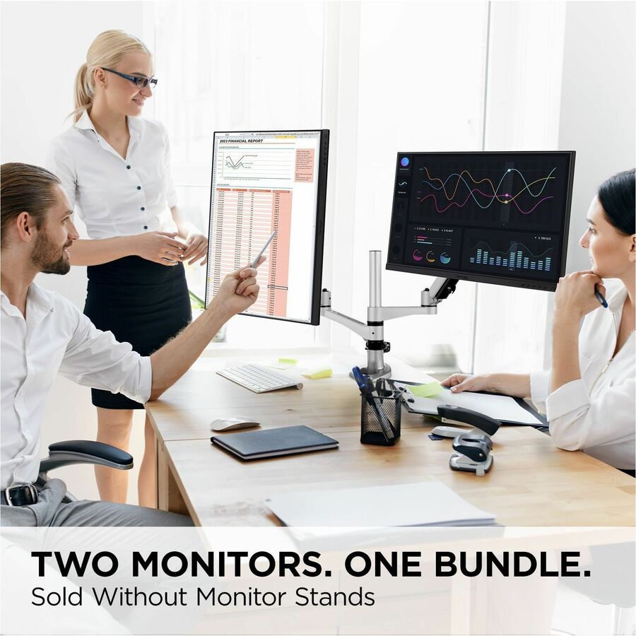 ViewSonic VG2448A-2_H2 24-Inch Dual Monitor Pack with IPS Display and Ultra-Thin Bezels