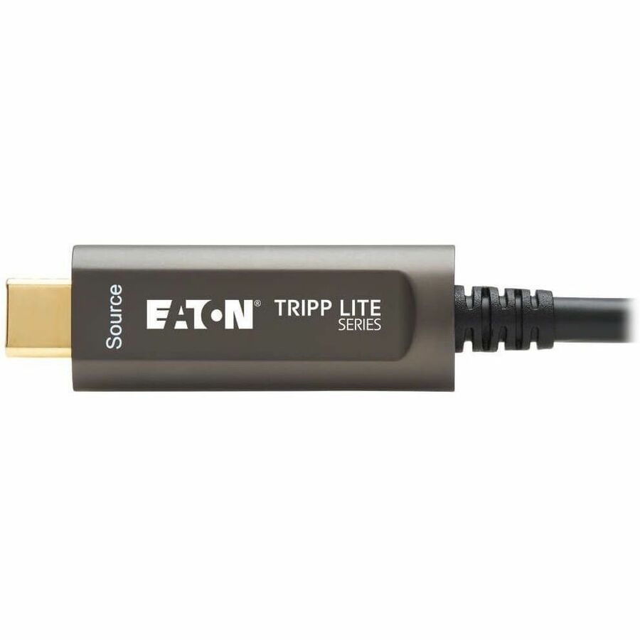 Eaton Tripp Lite Series 30 ft. USB-C to USB-C Fiber Optic Cable - 4K 60Hz HDR, 4:4:4, Plenum-Rated, M/M