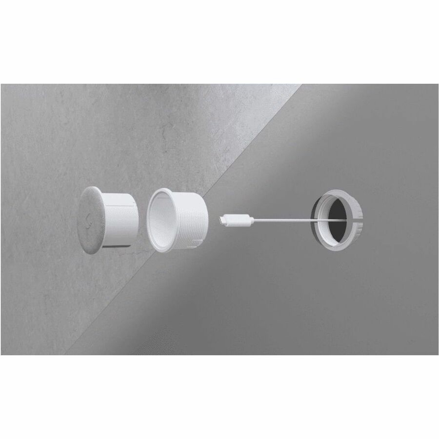 Ubiquiti UVC-AI-Theta-Audio 2-Way Flush Mount Ceiling Speaker with Microphone for IP Cameras
