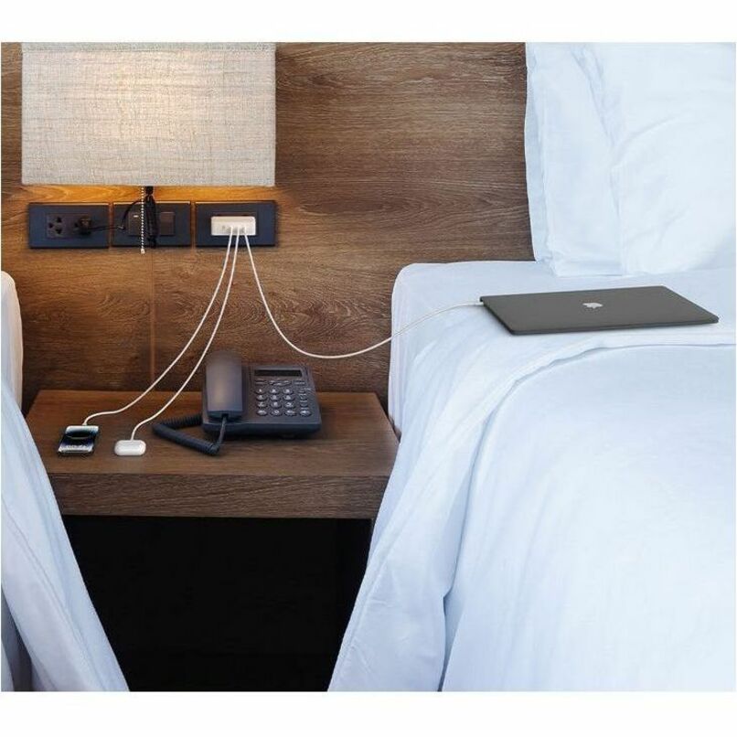 Belkin BoostCharge Pro 140W 4-Port GaN Wall Charger with Foldable Prongs