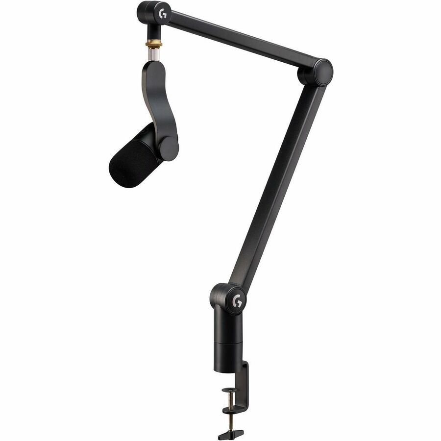 Logitech G Compass Desktop Boom Arm – Broadcast-Quality Microphone Arm for Streaming and Podcasting