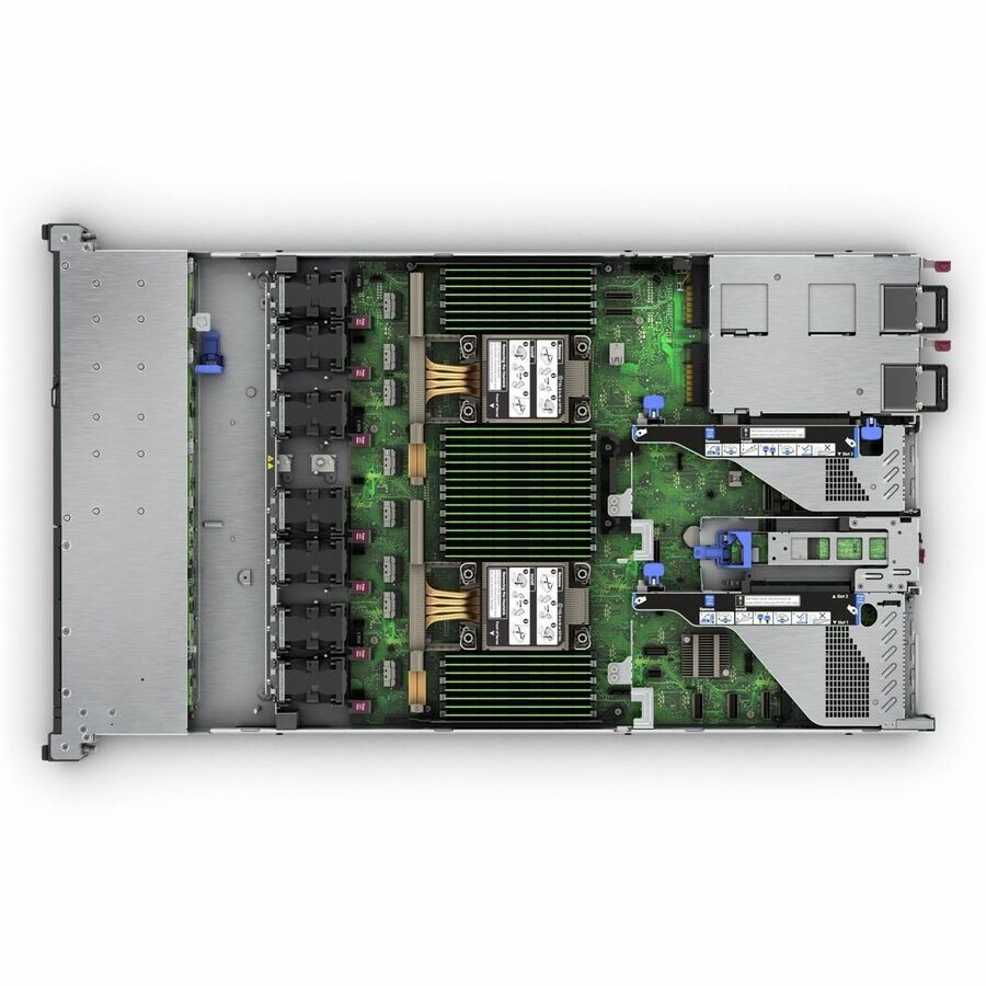 Hewlett Packard Enterprise HPE ProLiant DL360 Gen11 1U Rack Server with Intel Xeon Silver 4510, 64GB RAM, 960GB SSD