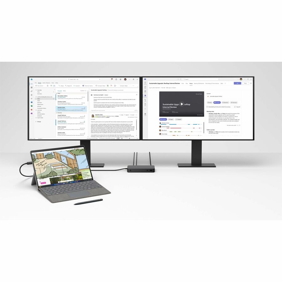 Microsoft Surface Pro 10 for Business - 13-Inch Tablet with Core Ultra 7, 32GB RAM, 256GB SSD, and vPro Technology