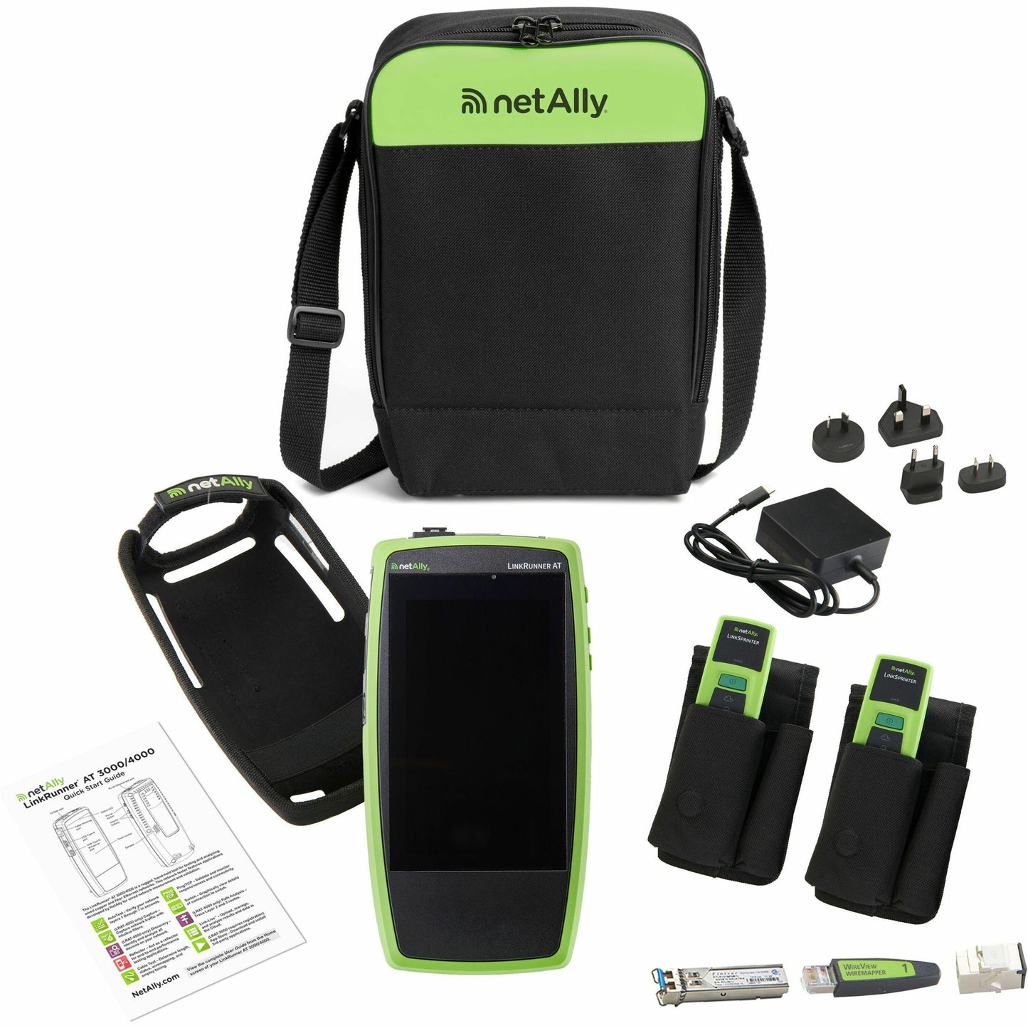 NetAlly LinkRunner AT 3000 Network & Cable Tester with LinkSprinter 300 x2