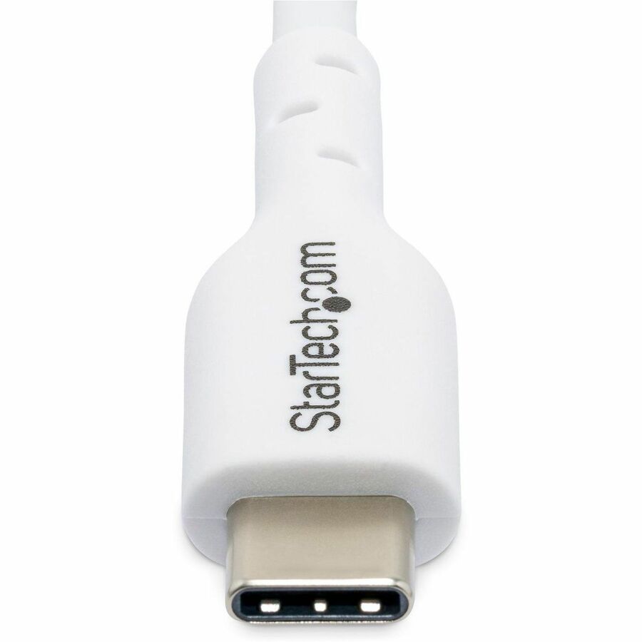 StarTech.com 3m (9.8ft) White USB-C Charging and Data Transfer Cable with 60W Power Delivery