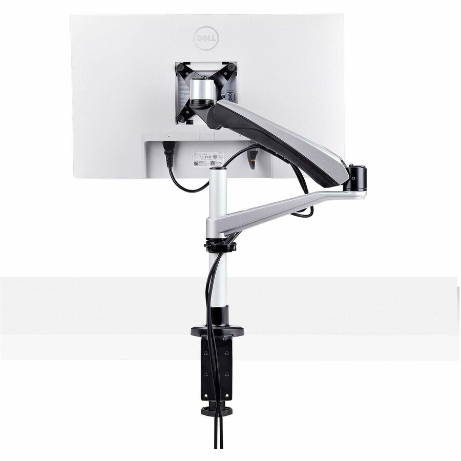 StarTech.com Monitor Desk Mount for 27-inch and 30-inch Ultrawide Displays, VESA 75x75/100x100, Toolless Adjustment, TAA Compliance