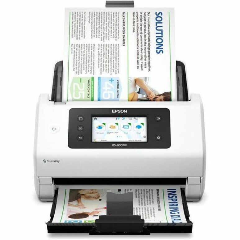 Epson EdgeLink DS-800WN Color Document Scanner with Wireless Networking and 50 ppm Speed