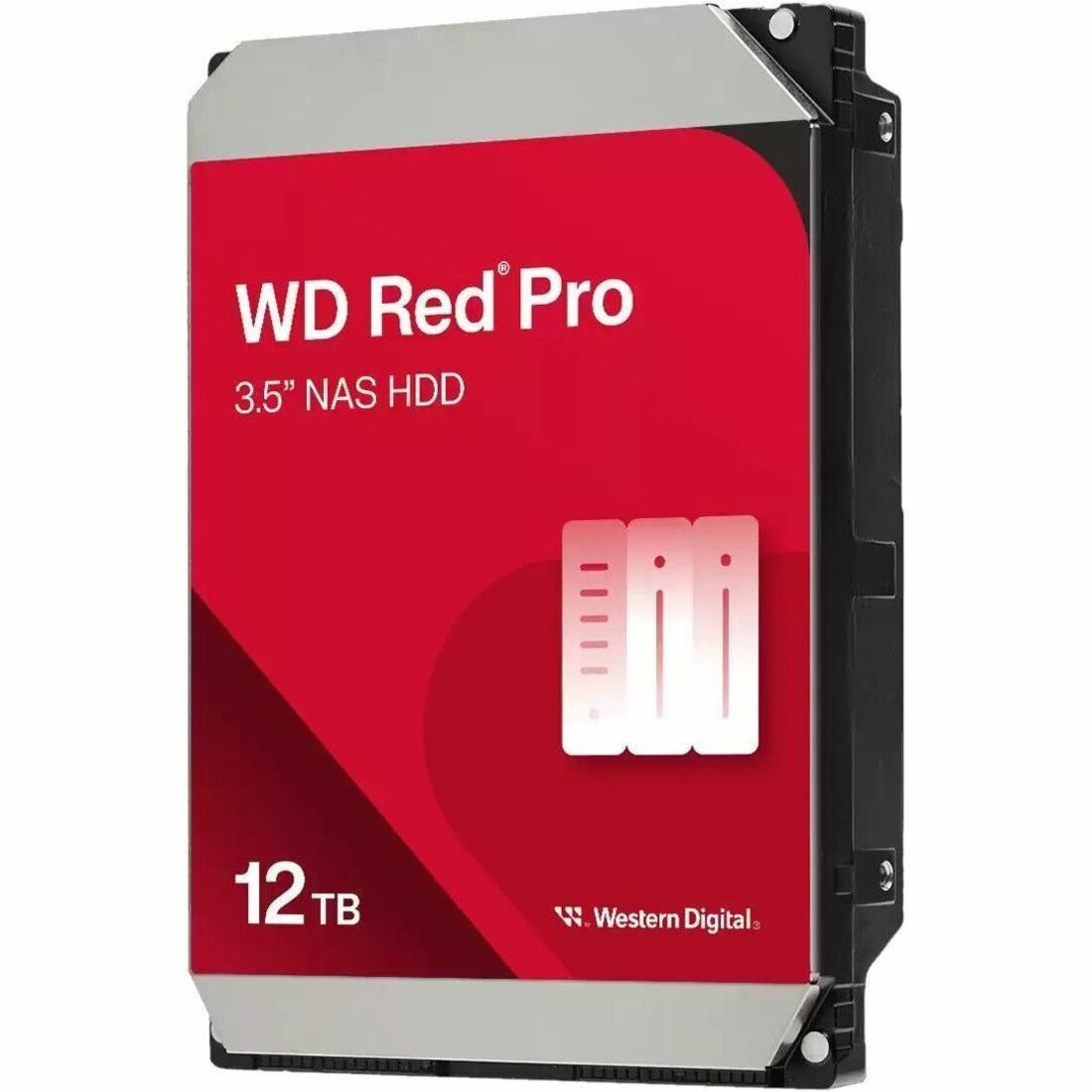 Western Digital Red Pro 12TB Internal 3.5-Inch SATA Hard Drive - WD122KFBX