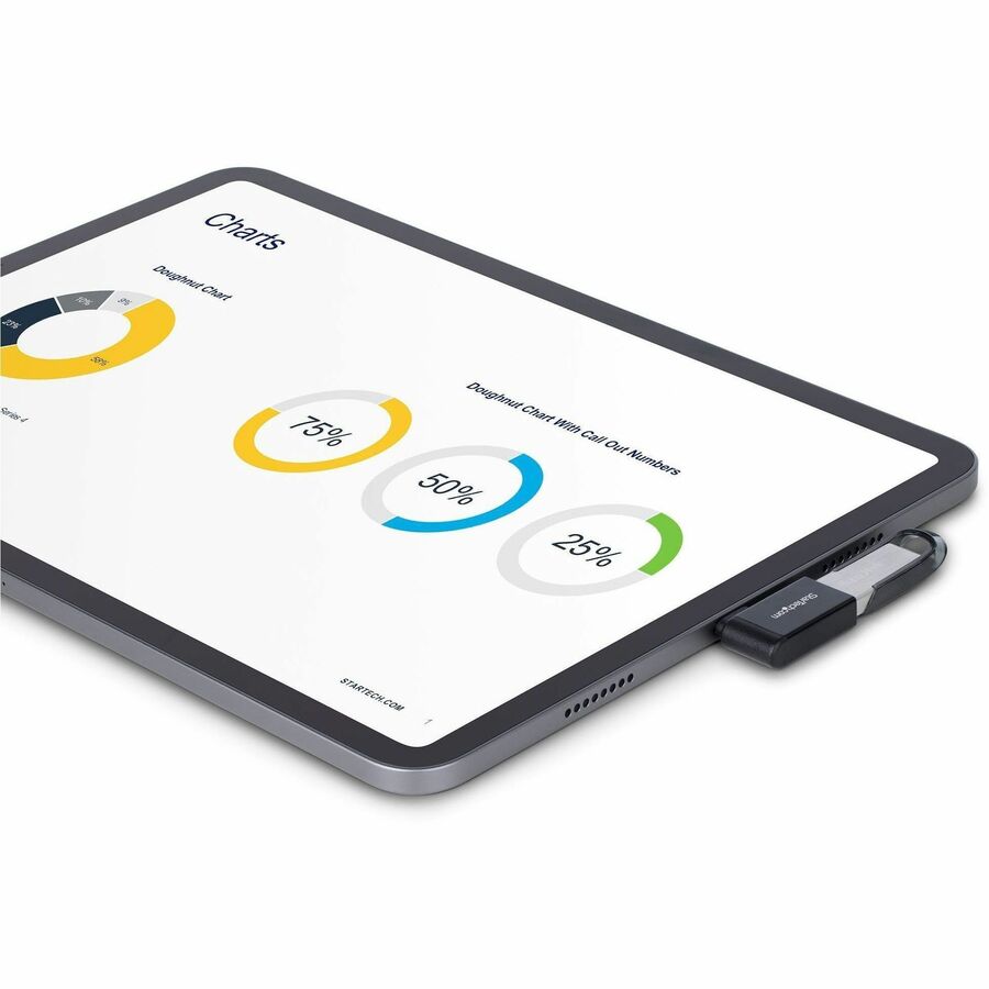 StarTech.com USB-C to Right Angle USB-A Adapter - Compact Male to Female Data Transfer Solution