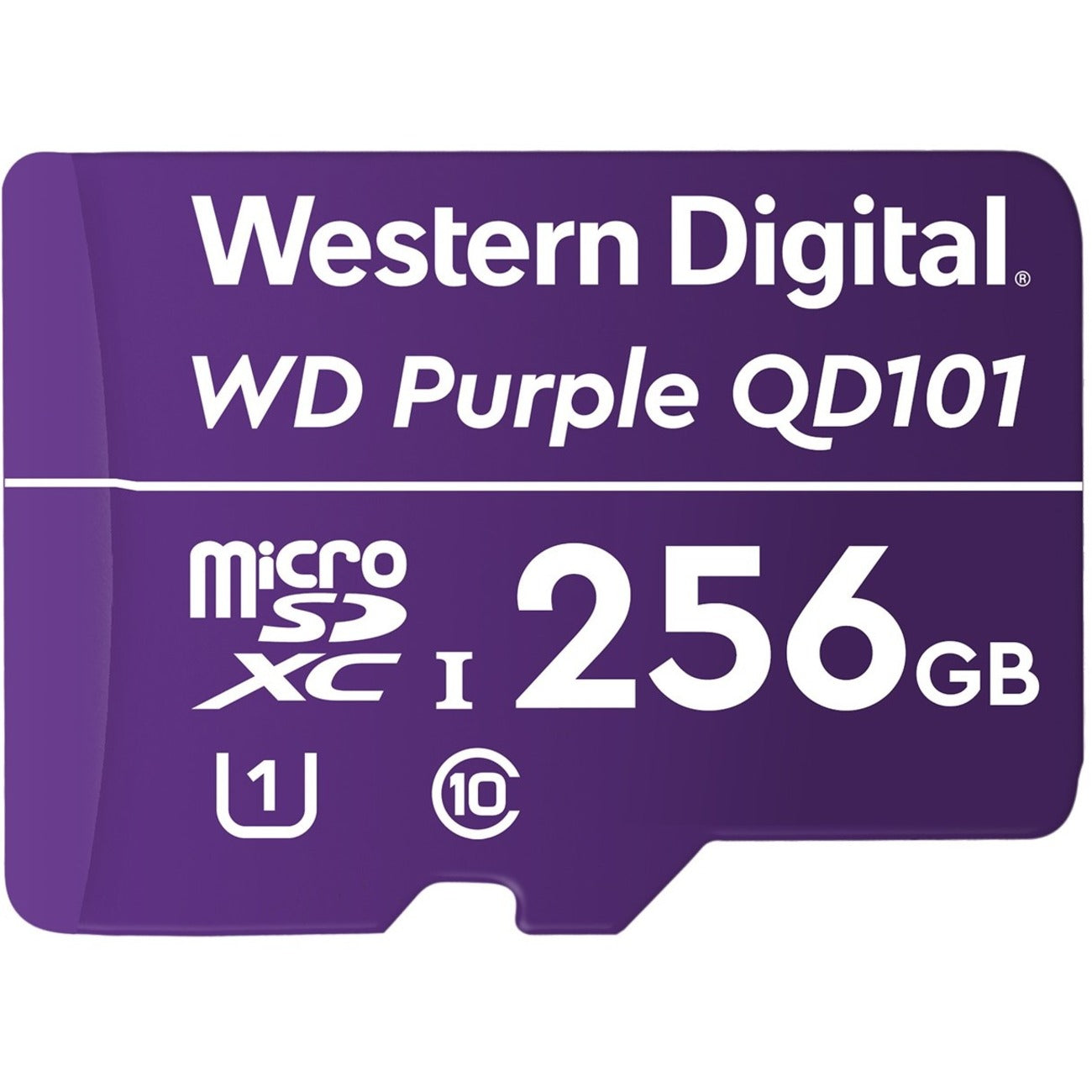 Western Digital WD Purple WDD256G1P0C-85AEL0 256GB microSDXC Card for Surveillance Cameras