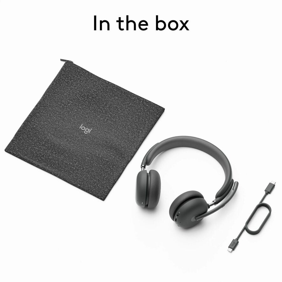 Logitech Zone Wireless 2 Noise Canceling Headset with Hybrid ANC and Bluetooth 5.2
