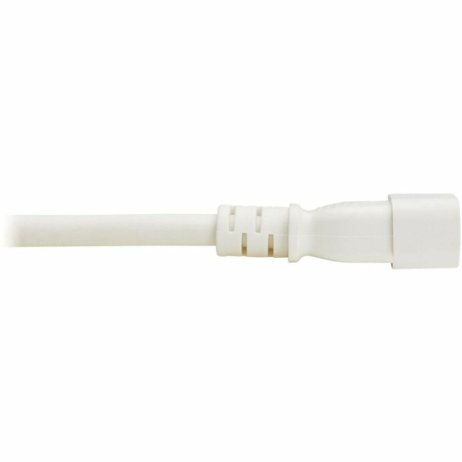 Eaton Tripp Lite P037-002-AWH Heavy-Duty Power Cord, C14 to C21 - 15A, 250V, 14 AWG, 2 ft, White for Network Equipment